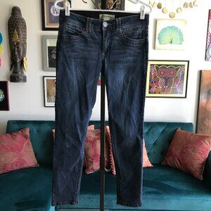 DEMOCRACY size 4 Stretch Denim "Ab" Technology Skinny Ankle Jeans